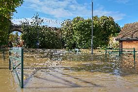 Heavy Flooding After Storm Kirk - Essonne