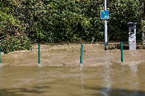 Heavy Flooding After Storm Kirk - Essonne