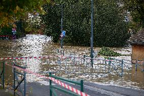 Heavy Flooding After Storm Kirk - Essonne