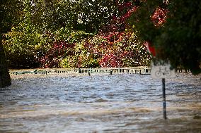 Heavy Flooding After Storm Kirk - Essonne