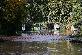 Heavy Flooding After Storm Kirk - Essonne