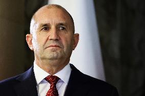 President Of Bulgaria Rumen Radev Visits Poland