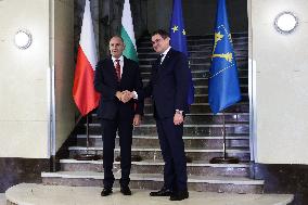 President Of Bulgaria Rumen Radev Visits Poland