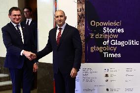 President Of Bulgaria Rumen Radev Visits Poland