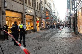 Knife Attack In Cologne City Center