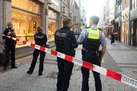 Knife Attack In Cologne City Center