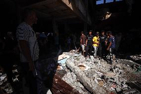 28 Killed In Israeli Attack On School Sheltering Displaced In Gaza