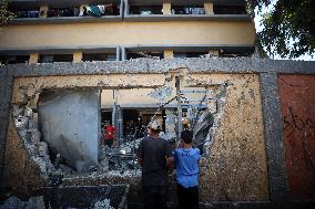 28 Killed In Israeli Attack On School Sheltering Displaced In Gaza