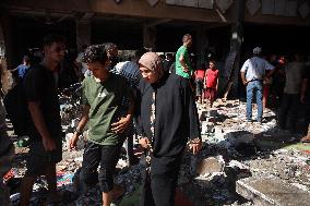 28 Killed In Israeli Attack On School Sheltering Displaced In Gaza