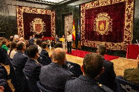 Josep Borrell Receives The Grand Cross Of Aeronautical Merit With White Badge