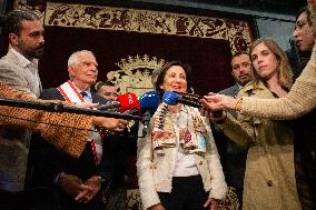 Josep Borrell Receives The Grand Cross Of Aeronautical Merit With White Badge