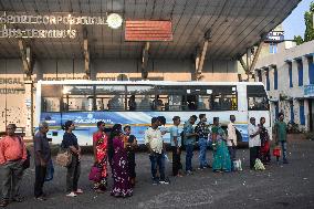 Daily Life In Kolkata, India