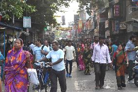 Daily Life In Kolkata, India