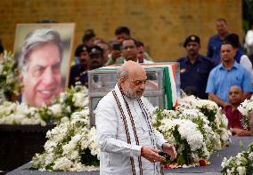 Delegates Pay Tribute To Ratan Tata In Mumbai