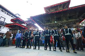 Nepal Observes Phulpati Ceremony