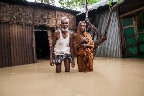 Flood In Sherpur Bangladesh