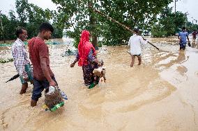 Flood In Sherpur Bangladesh