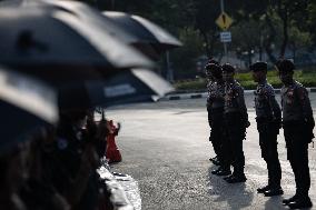 The 835th Aksi Kamisan (Thursdays Protest) In Front Of The Presidential Palace