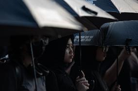 The 835th Aksi Kamisan (Thursdays Protest) In Front Of The Presidential Palace