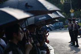 The 835th Aksi Kamisan (Thursdays Protest) In Front Of The Presidential Palace