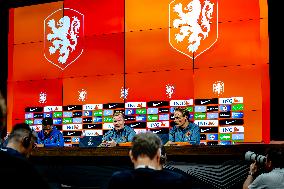 Netherlands Press Conference