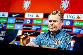 Netherlands Press Conference