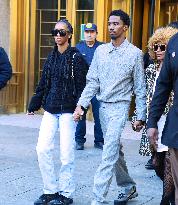 Sean Diddy family and Friends at The New York Court