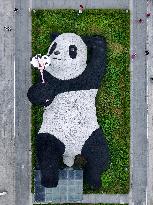 World's Heaviest Giant Panda Sculpture in Chengdu