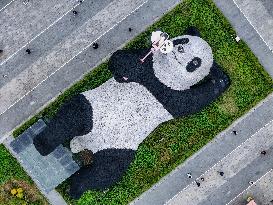 World's Heaviest Giant Panda Sculpture in Chengdu