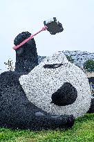 World's Heaviest Giant Panda Sculpture in Chengdu