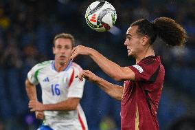 CALCIO - UEFA Nations League - Italy vs Belgium