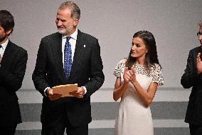 Royals At National Culture Awards - Madrid