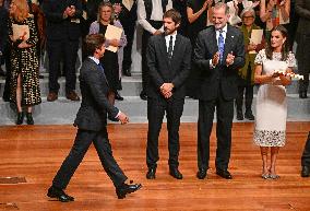 Royals At National Culture Awards - Madrid