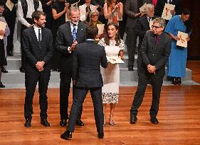 Royals At National Culture Awards - Madrid