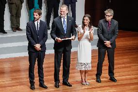 Royals At National Culture Awards - Madrid