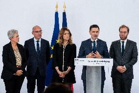 Weekly Cabinet Meeting Press Conference - Paris