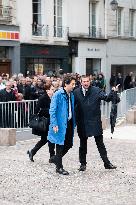 Michel Blanc Funeral - Paris