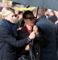 Michel Blanc Funeral - Paris