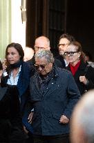 Michel Blanc Funeral - Paris