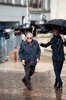 Michel Blanc Funeral - Paris