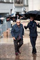 Michel Blanc Funeral - Paris