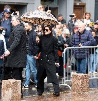 Michel Blanc Funeral - Paris