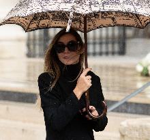 Michel Blanc Funeral - Paris