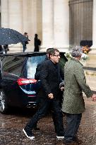 Michel Blanc Funeral - Paris