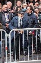 Michel Blanc Funeral - Paris