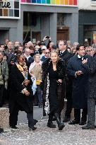 Michel Blanc Funeral - Paris