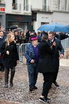 Michel Blanc Funeral - Paris