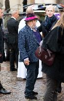 Michel Blanc Funeral - Paris