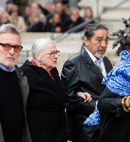 Michel Blanc Funeral - Paris