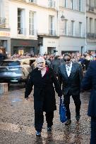 Michel Blanc Funeral - Paris